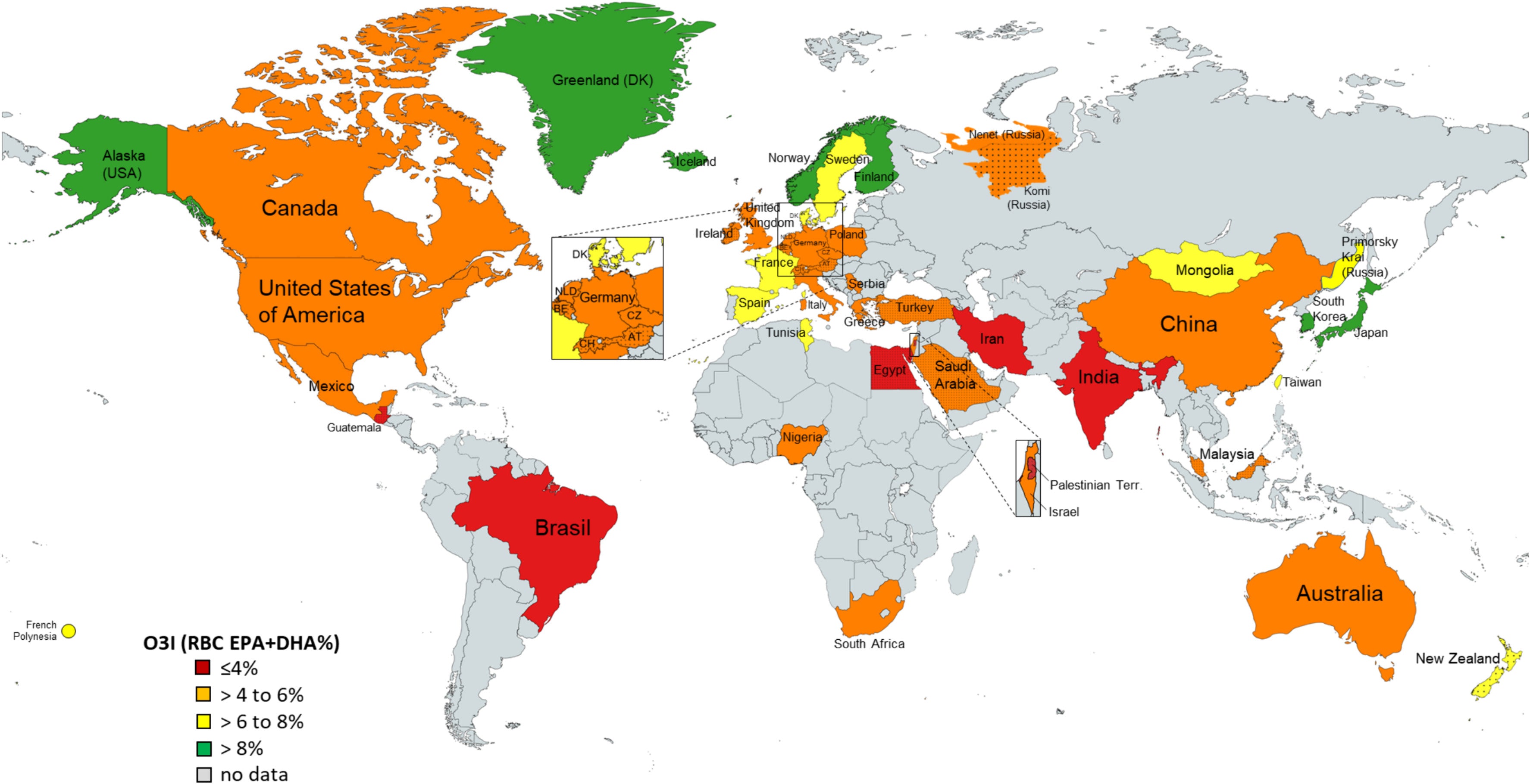 Understanding Global Omega-3 Status: Insights and Implications for Public Health